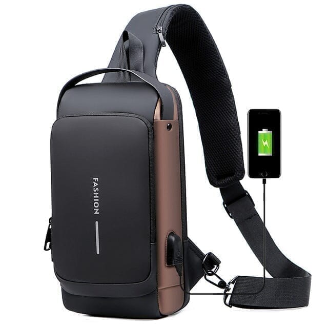 Mochila Anti-Furto com Senha USB SlimBag